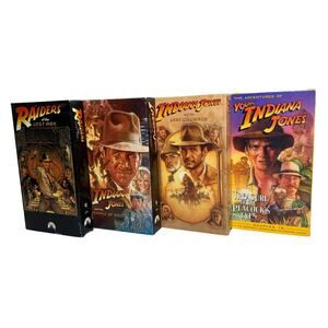 Indiana Jones VHS Bundle Box Set
